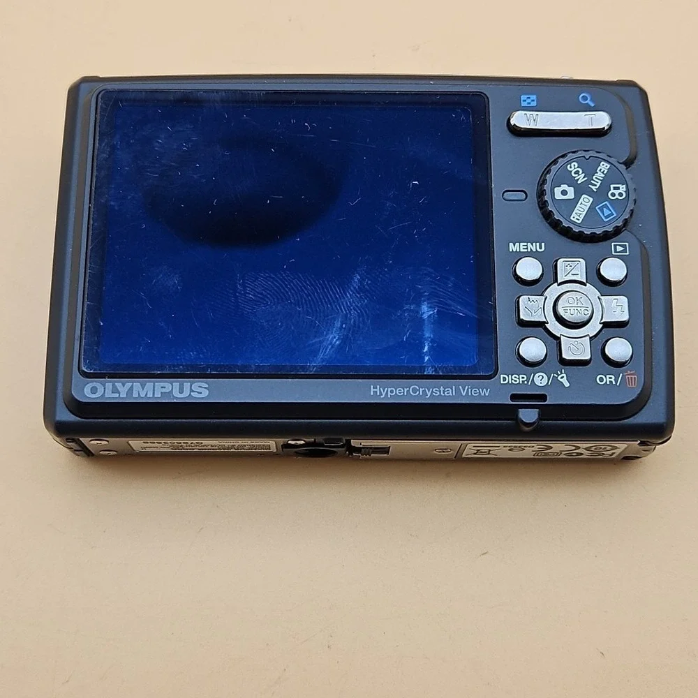 Olympus Stylus Tough 6000 10MP Compact Digital Camera Untested For Parts As Is